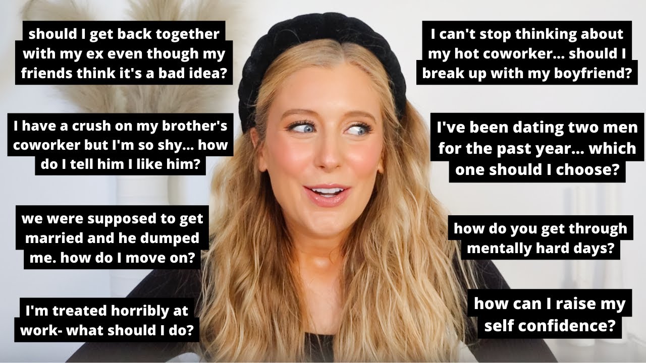Ask Abbey Episode 2! GRWM While I Read Your Confessions & Give Advice...