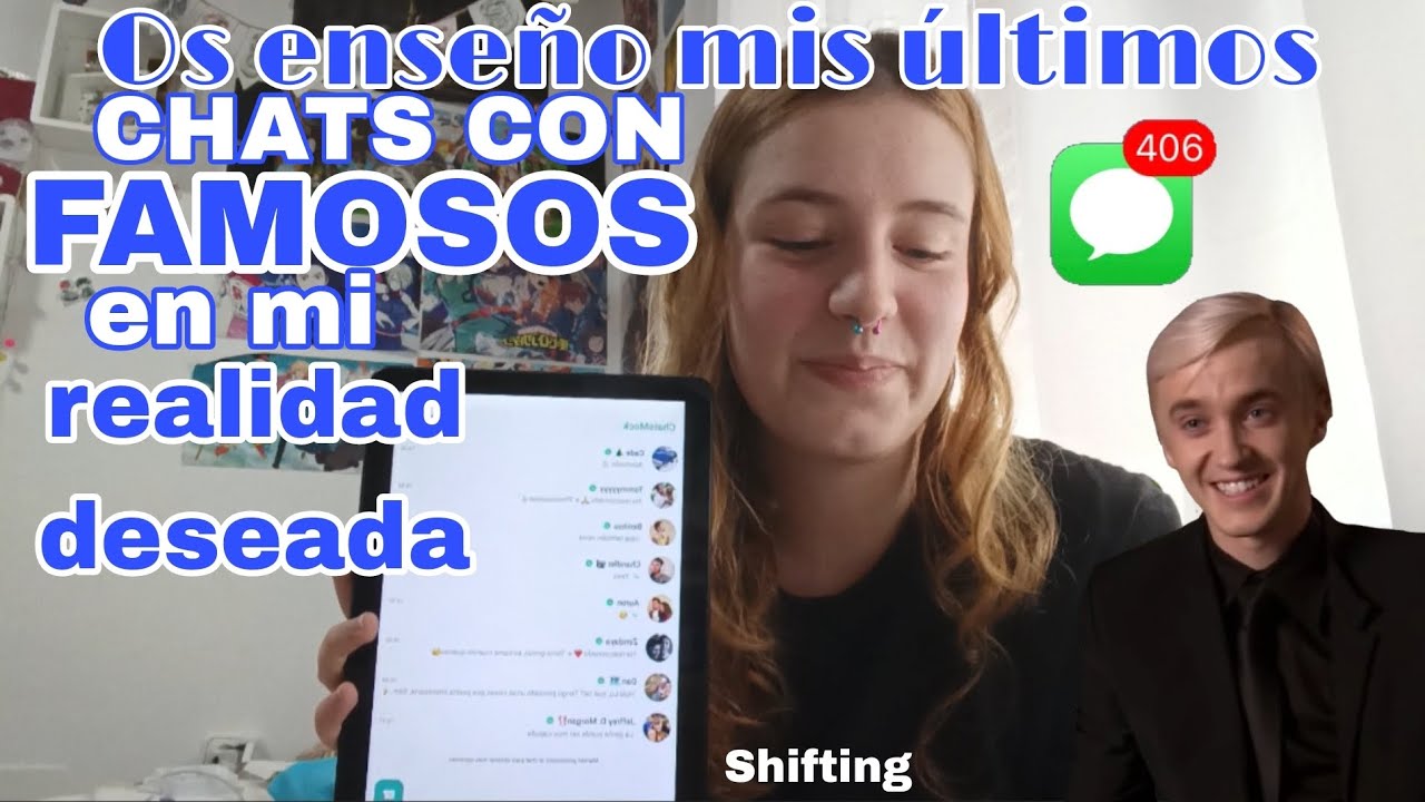 Mis chats con famosos en mi RD | Shifting | ScaredSly ✨