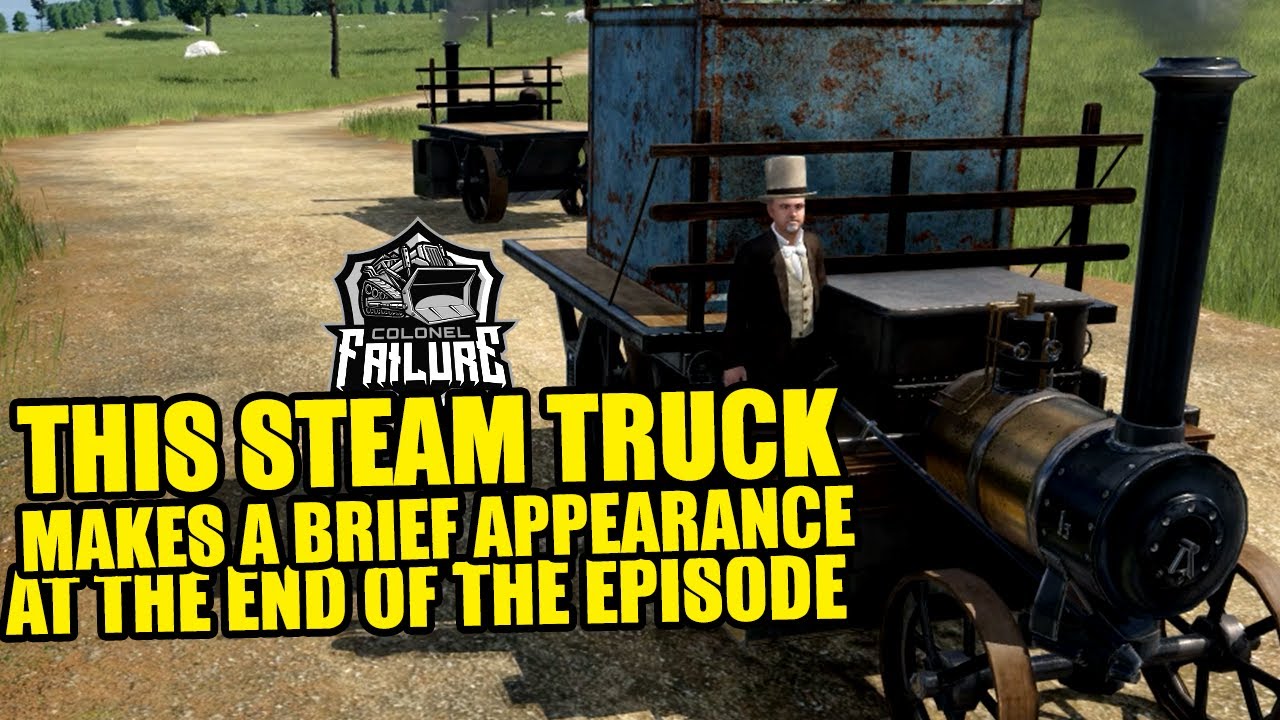 Overreaching! But hey look! Steam trucks! Transport Fever Mainline #12