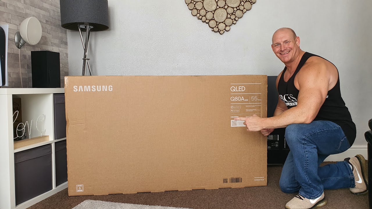 Samsung Q80A unboxing,setup & demo