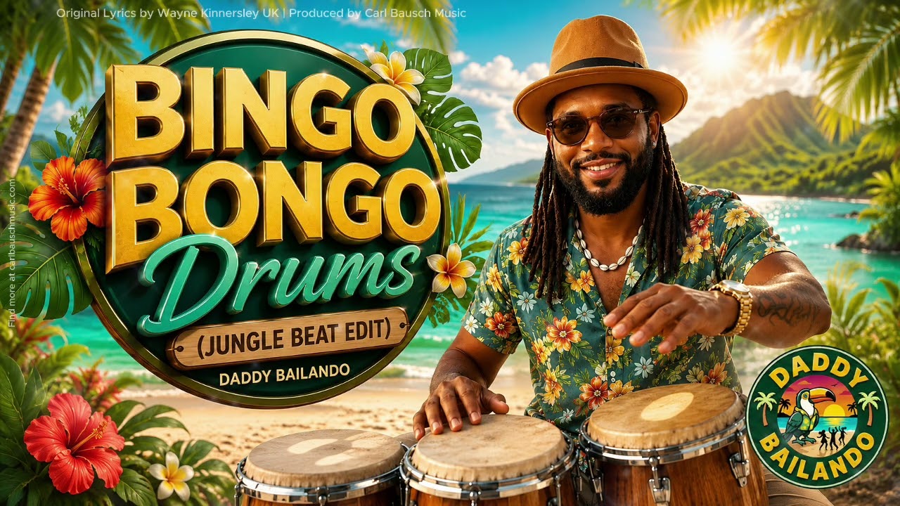 Bingo Bongo Drums (Jungle Beat Edit) | Daddy Bailando | Feel Good Song
