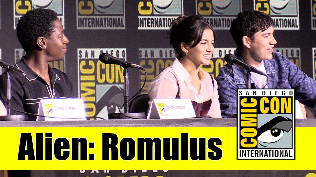 ALIEN: ROMULUS | Comic Con 2024 Full Panel (Isabela Merced, Cailee Spaeny, Fede Alvarez)