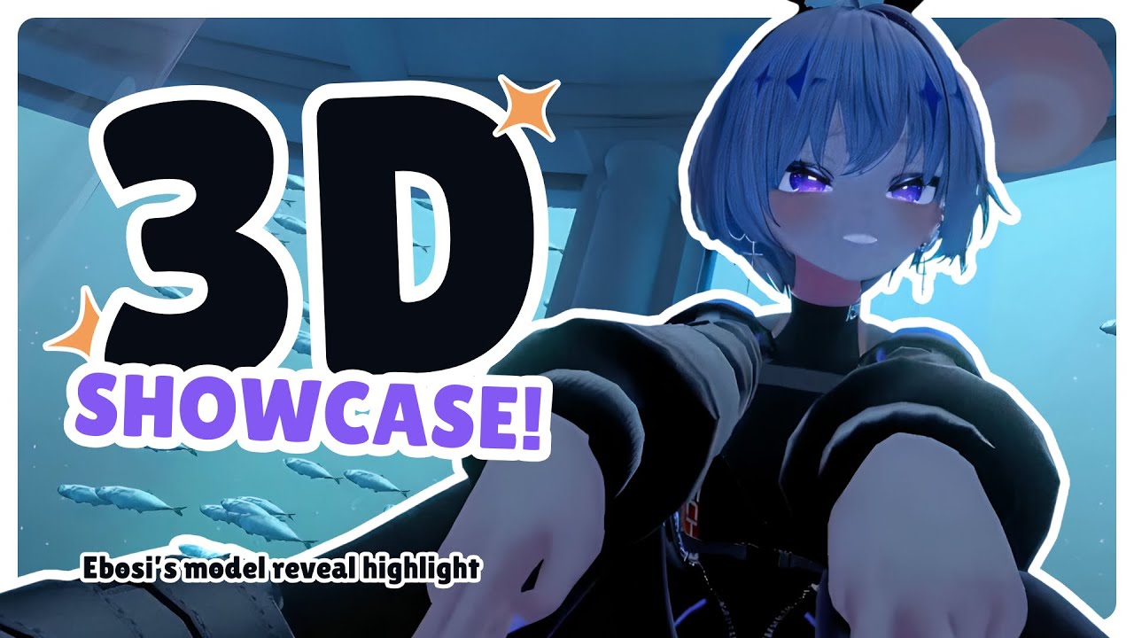 3D Ebosi Is So Cute | Model Reveal Highlight