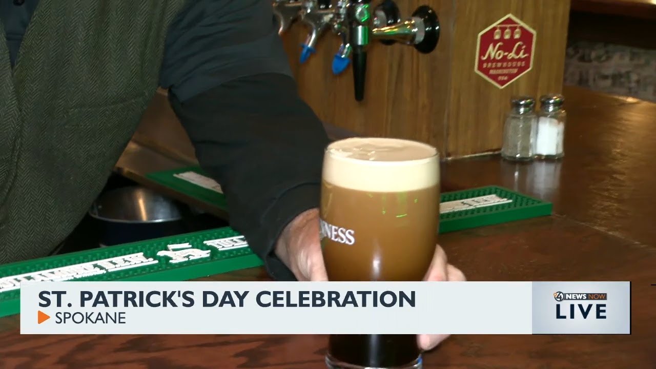 St. Patrick's Day celebrations in downtown Spokane