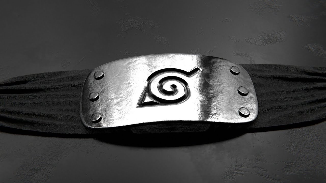 Konoha Band. Blender 3d timelapse modeling