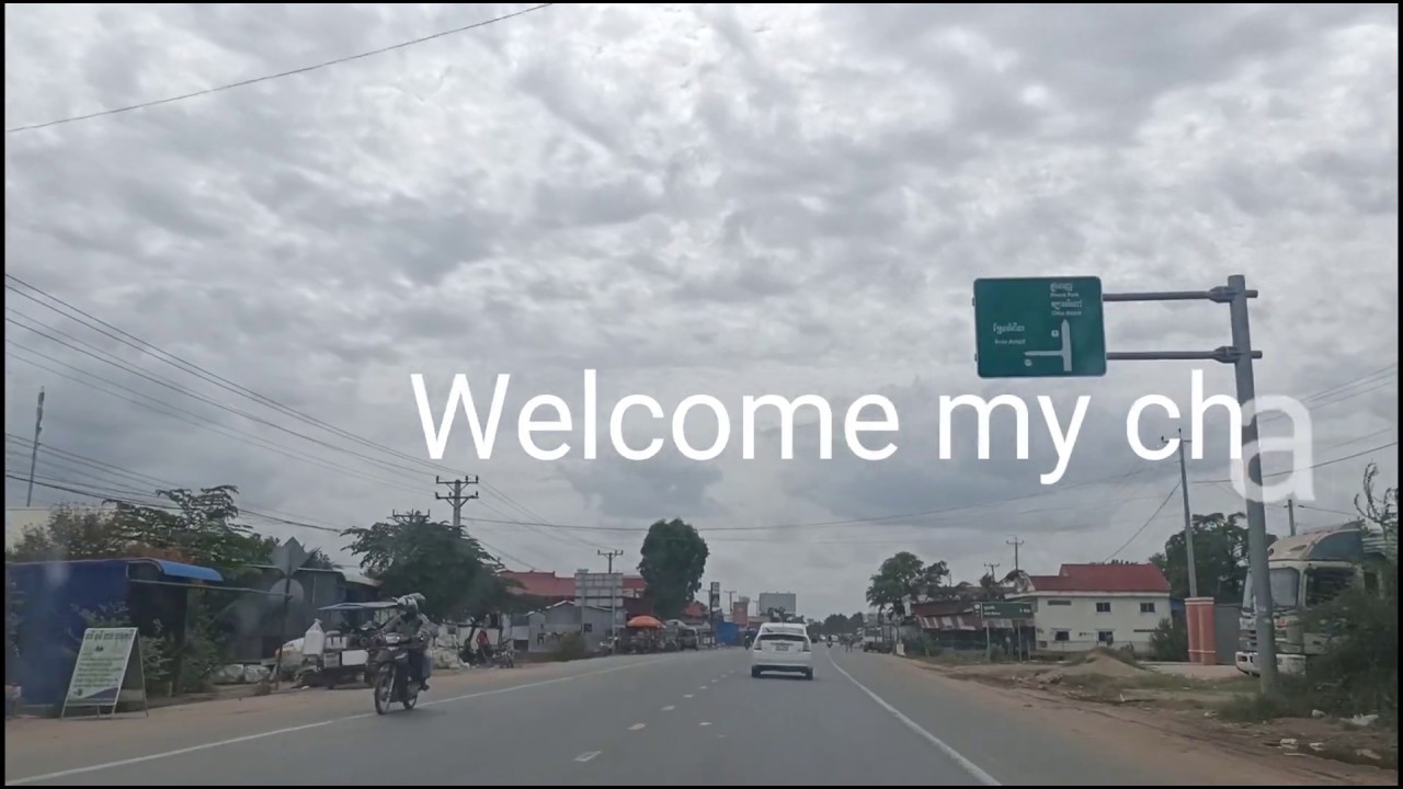 Driving along National Highway 1