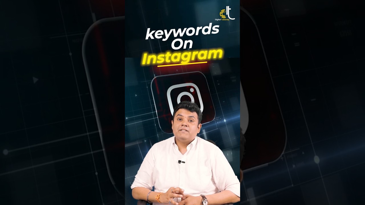 5 Hidden Places to Add Keywords on Instagram for Better Reach!  #digitaltulsaney #shorts