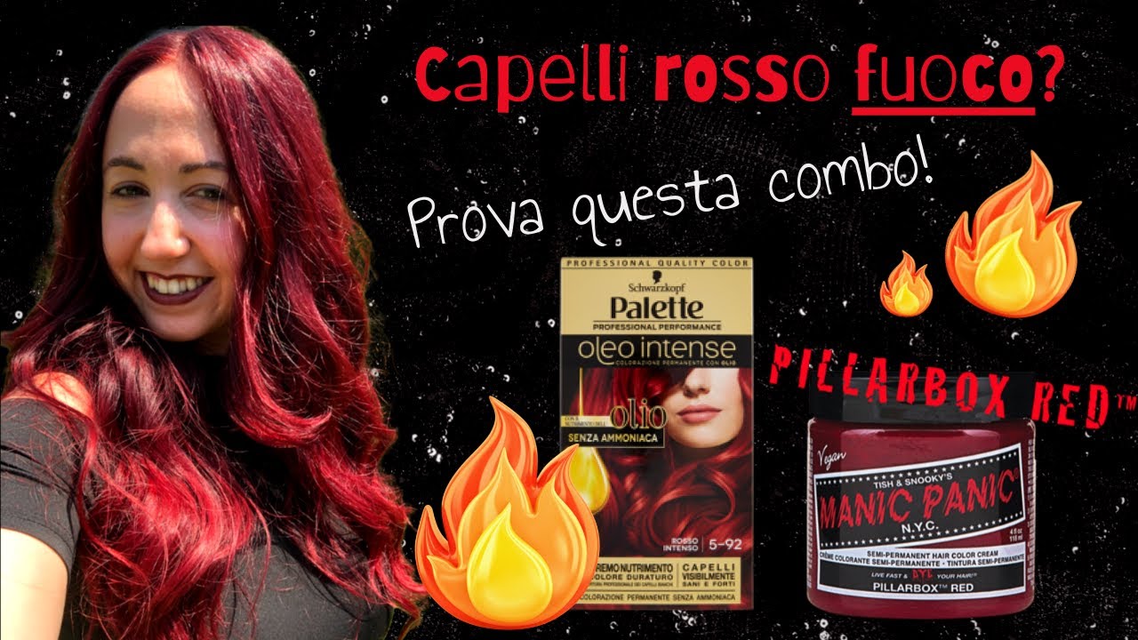 Manic Panic | Palette oleo intense | Capelli rosso fuoco |