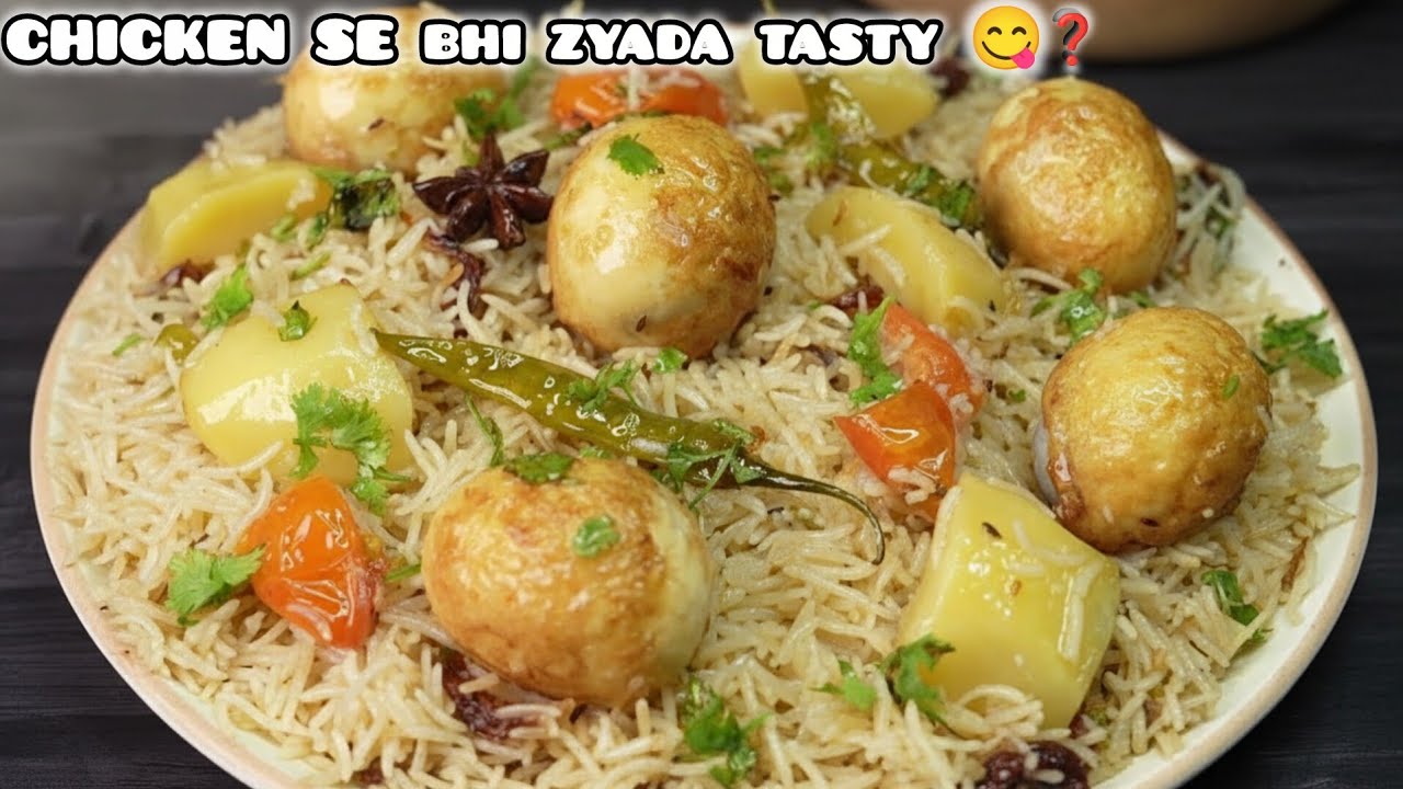 Chicken ko bhool jaoge! Ye Anda Biryani kamaal hai 🤯 | Dhaba Style Egg Biryani #video 