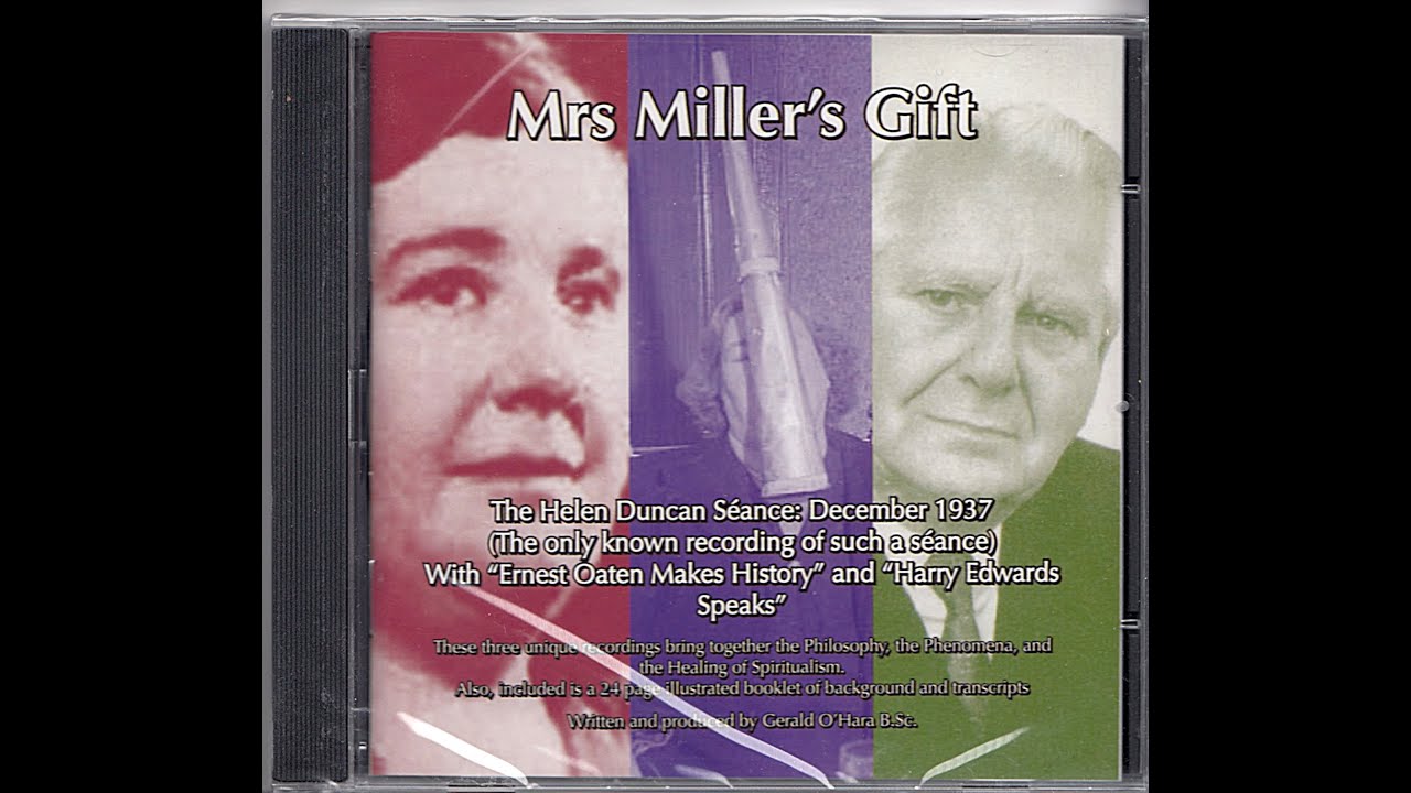 Edinburgh's Psychic CollegeMrs Millers Gift