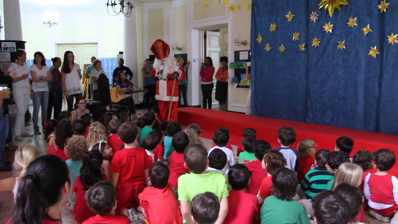Nikolaus na Escola Alem&atilde; Corcovado - Deutsche Schule Rio de Janeiro