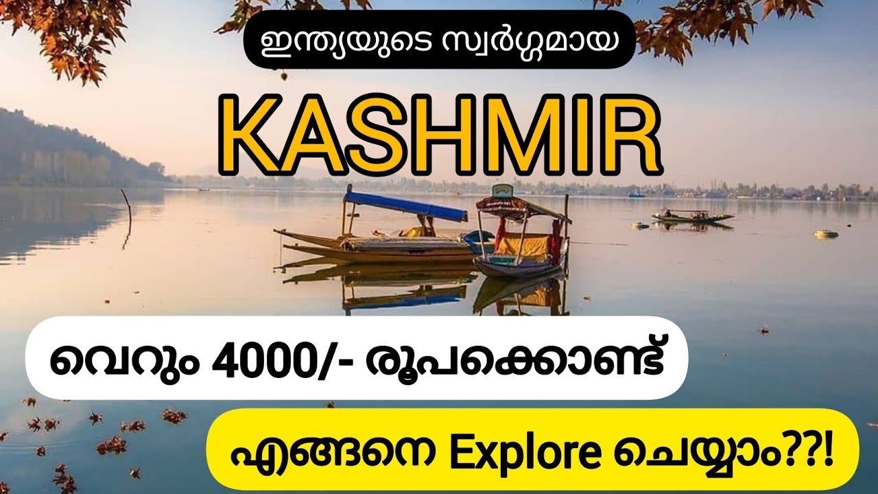 4000/- രൂപ മാത്രം മതി കാശ്മീരിൽ പോകാൻ 😳| low budget trip to Kashmir with 4K Rupee's #kashmir