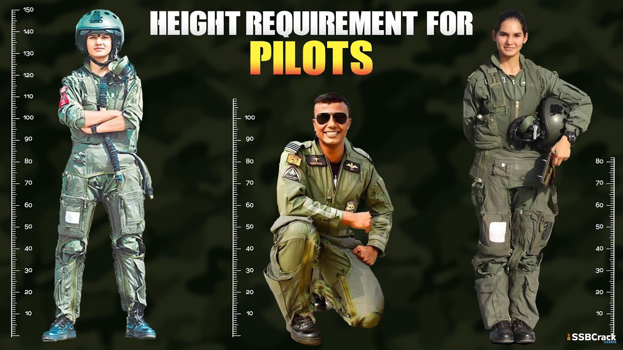 Indian Air Force Pilot Height | Leg Length | Thigh Length | Sitting Height