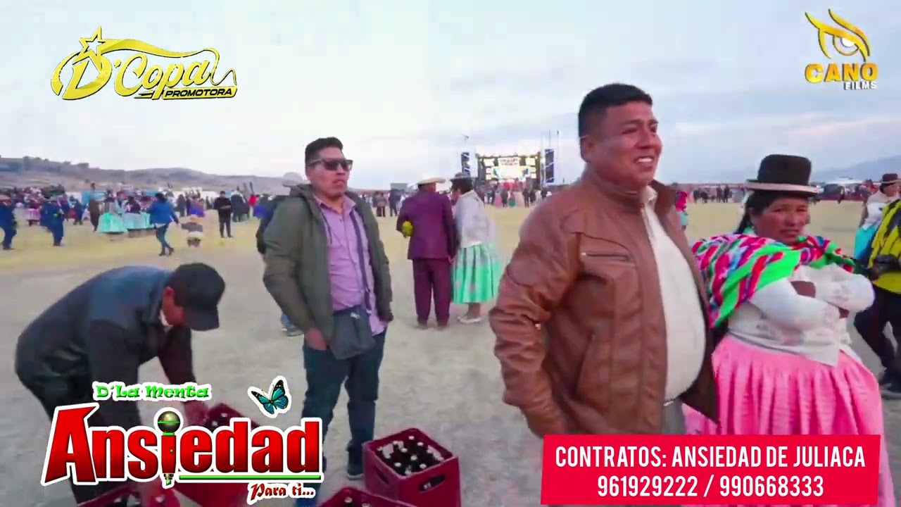GRUPO ANSIEDAD DE JULIACA en vivo 2024 en plateria