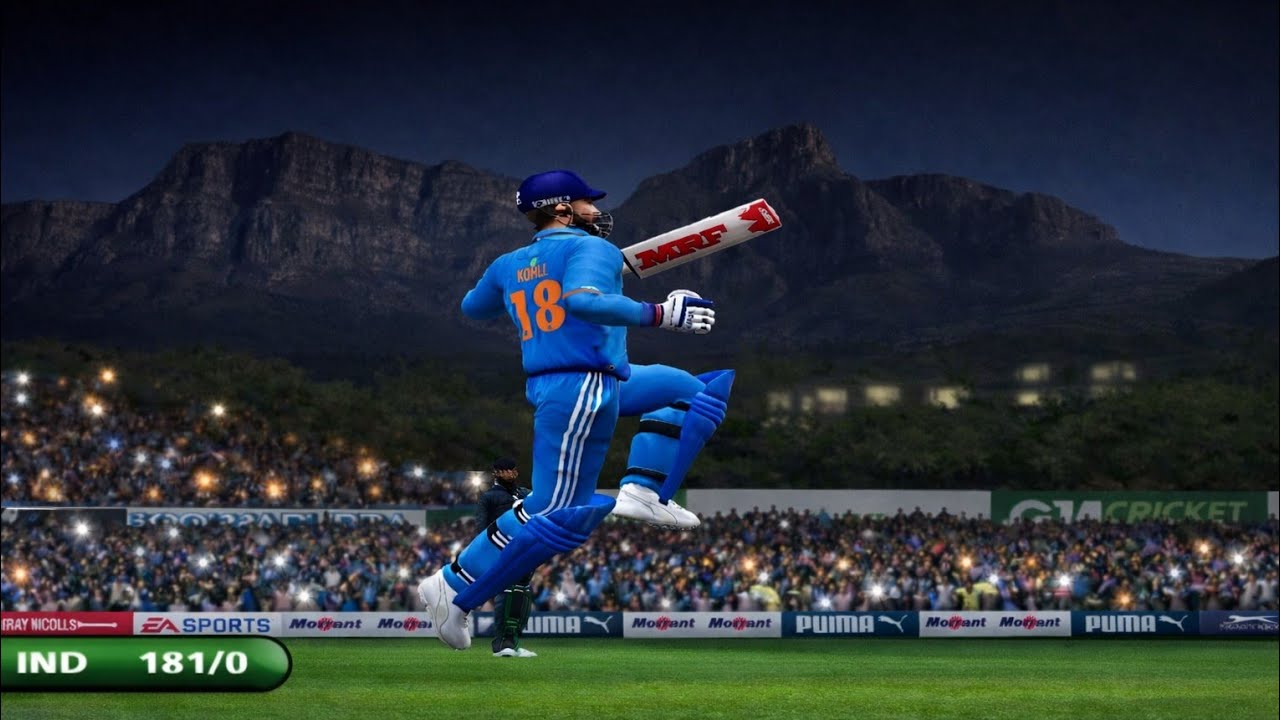 The Most Brutal Chase Against Arch Rivals In EA Cricket 07. 181/0?
