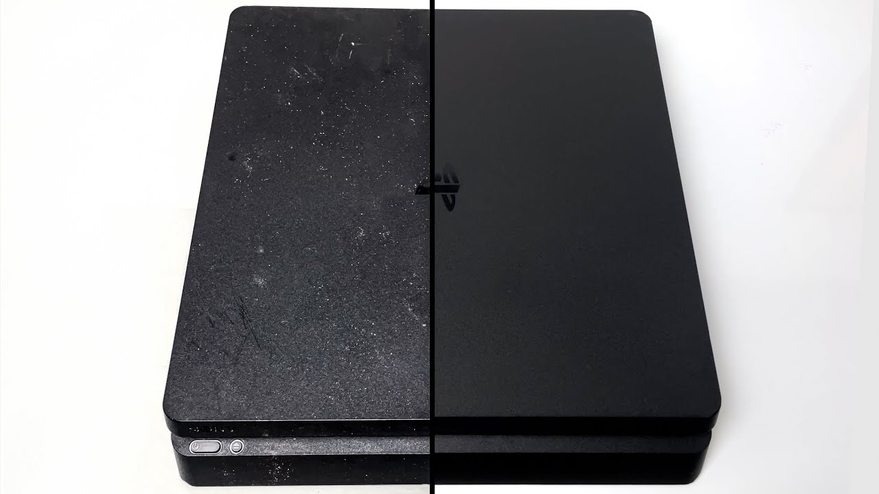 Restoring a filthy Sony PlayStation 4 PS4 Slim