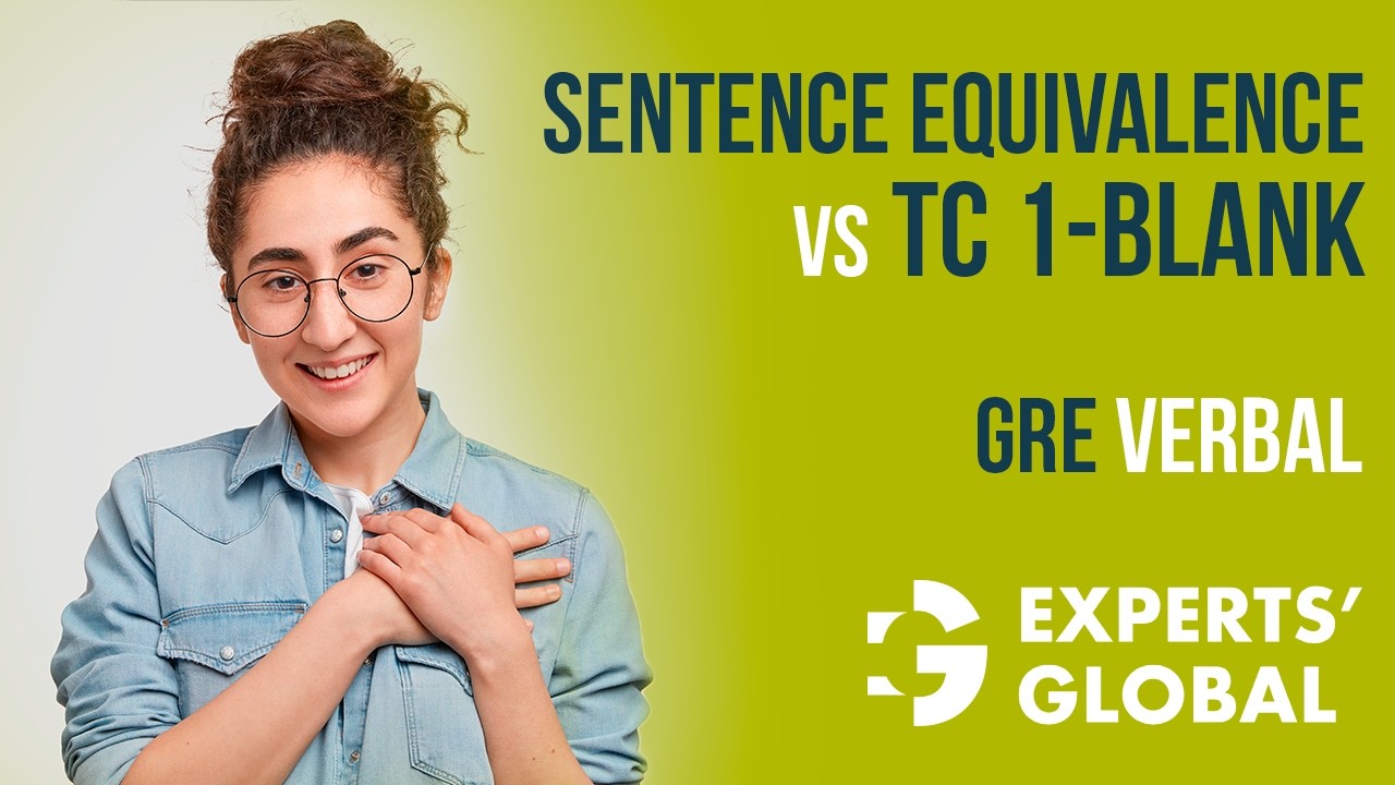 Разница между вопросами с одним пропуском в тестах GRE SE и TC | Подготовка к GRE от экспертов Gl...