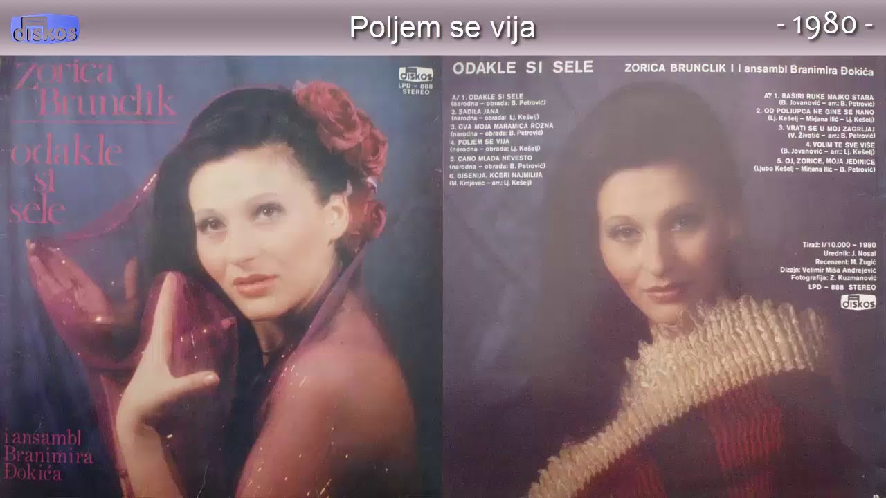 Zorica Brunclik - Odakle si sele - (Audio 1980) - CEO ALBUM