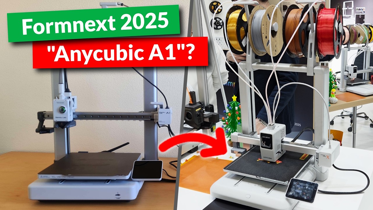 Dieser 3D-Drucker hat ein AMS im Druckkopf! | Formnext 2025 Zusammenfassung