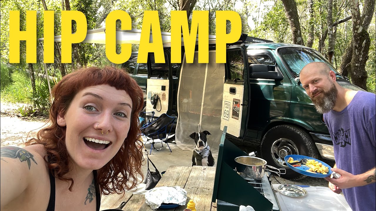 IS HIP CAMP WORTH IT? Avoid Crowded RV Parks, Van Lifers & Skoolies Welcome?! //Vanboozled