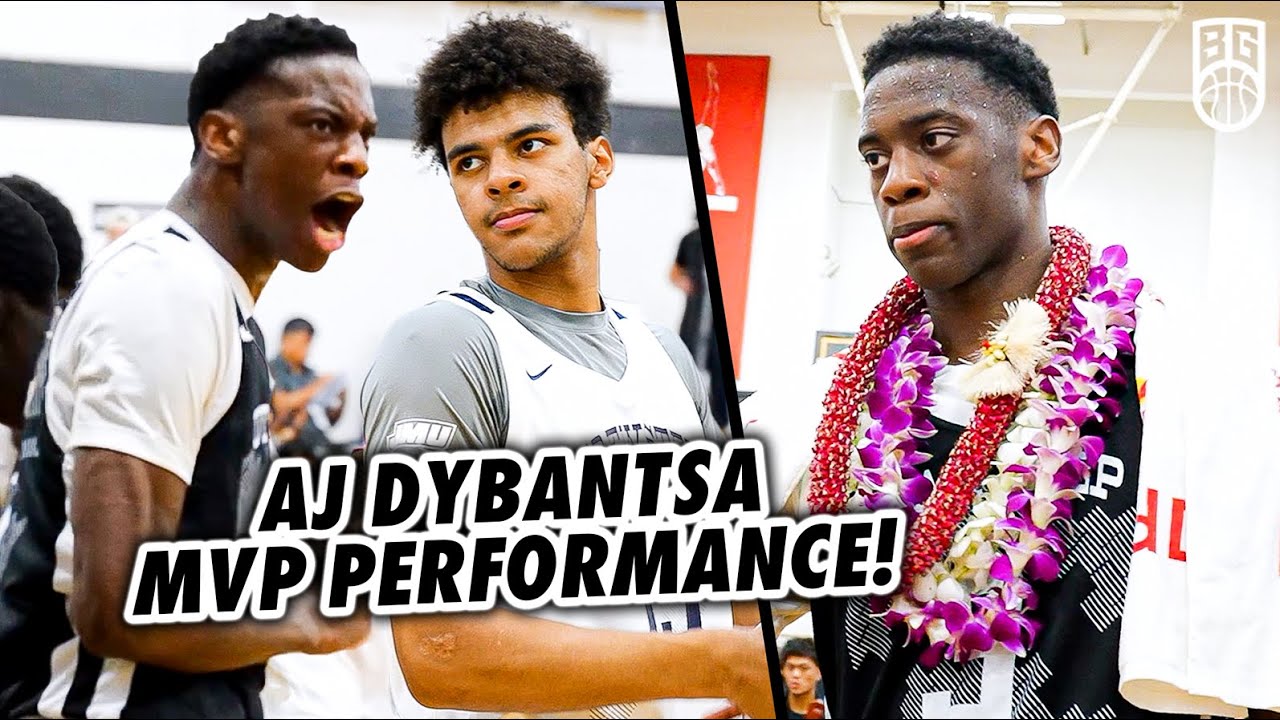 AJ Dybantsa GOES OFF In Championship Game & Wins MVP! Utah Prep VS. Brewsters Academy