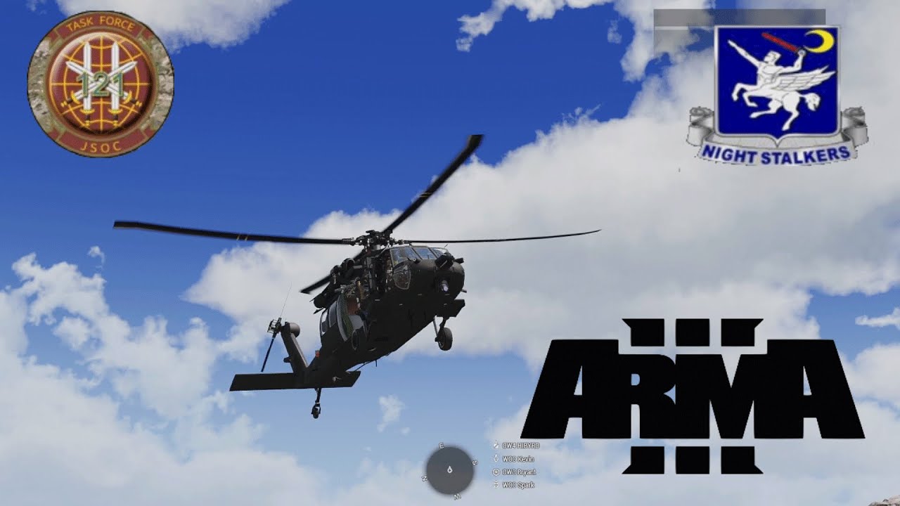 ARMA 3: Task Force 121 | 160th SOAR 8/30/21 OP