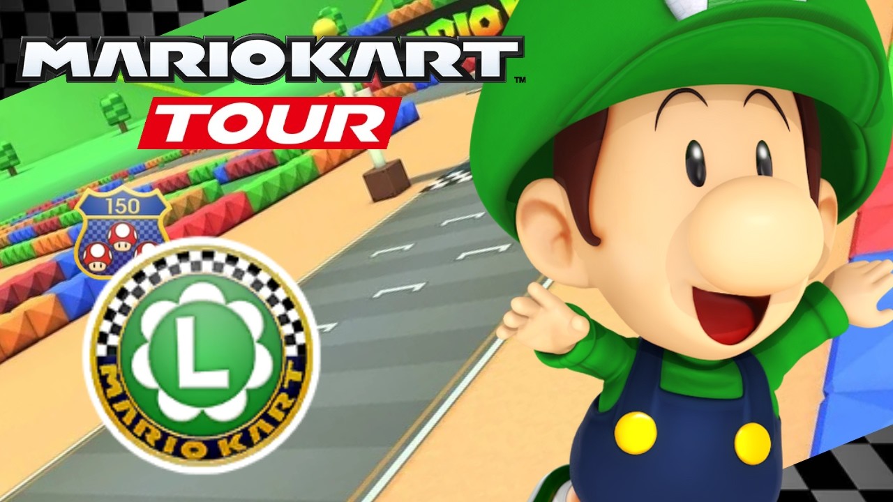 Mario Kart Tour Mario Tour Baby Luigi Cup Gameplay 