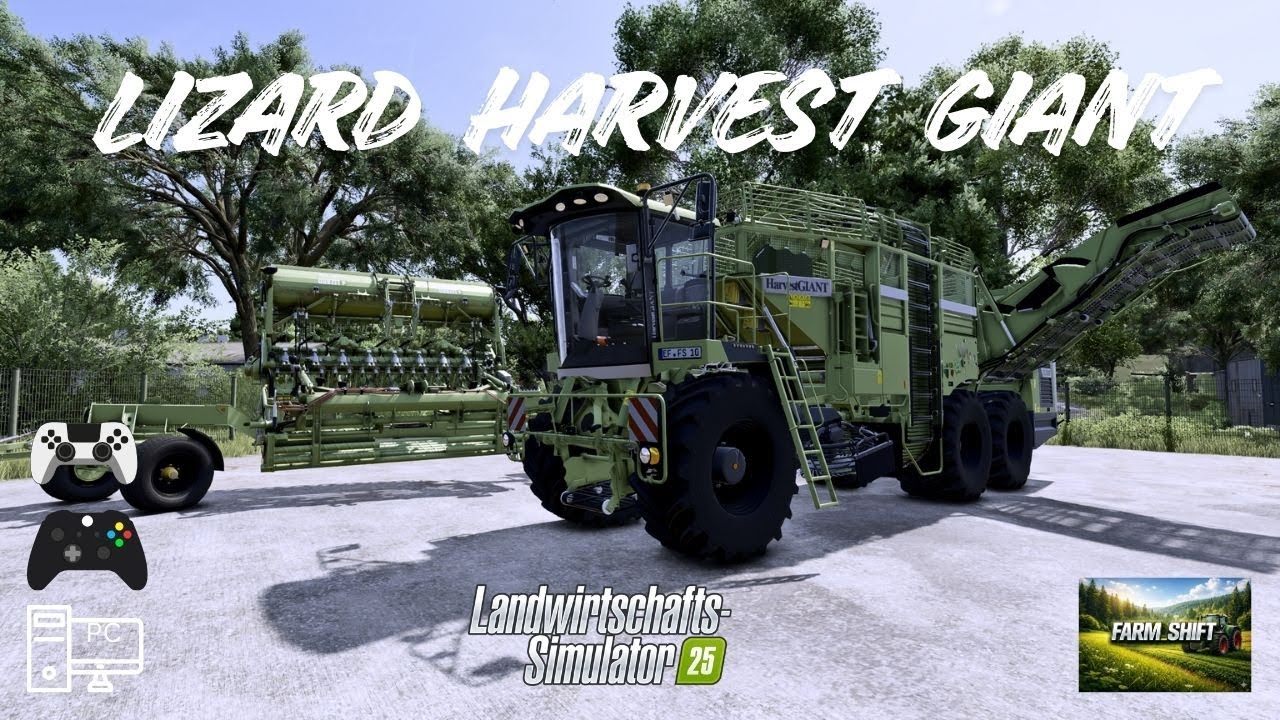 LS25 - Lizard Harvest GIANT - Eine Maschine für ALLES #farmingsimulator #ls25 #farming #lizard