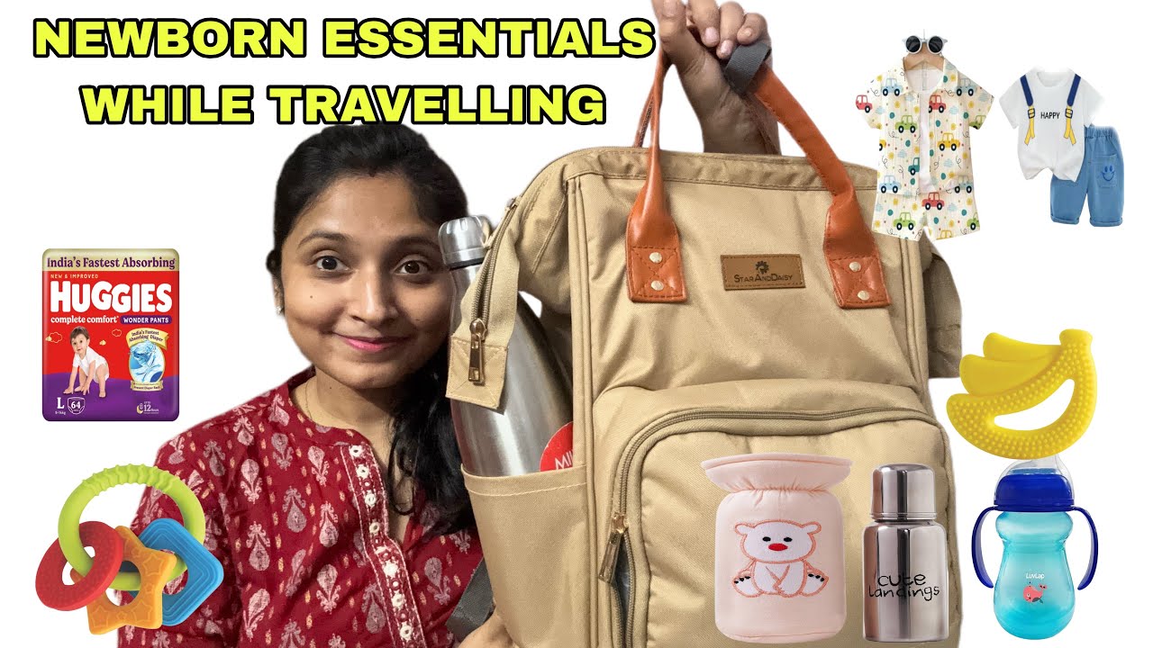 What’s in My Diaper Bag | Newborn must haves 0 to 3 Months 