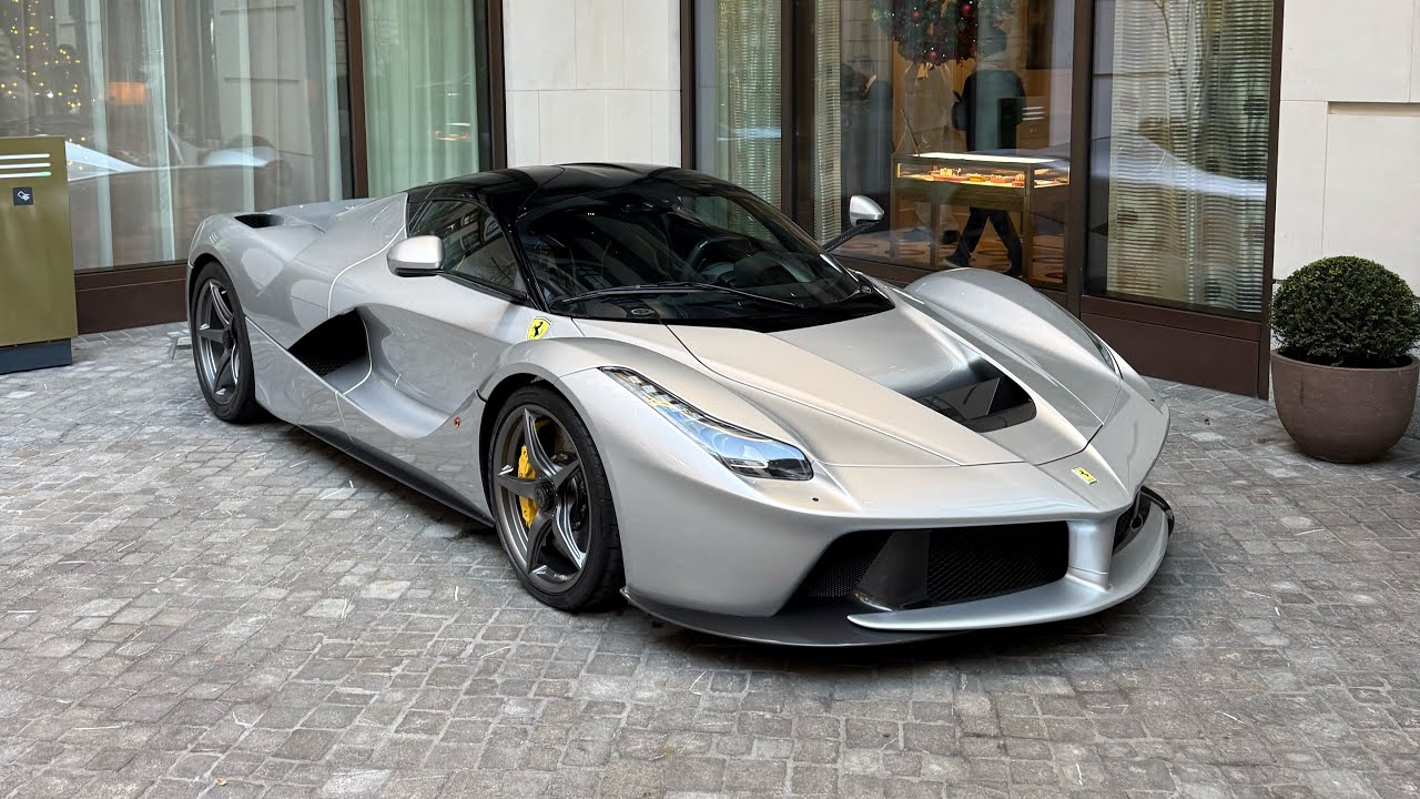 Supercars In London January 2026 PT 1- Laferrari,918 Spyder, Chiron SS, 812 GTS N-largo And More!!!