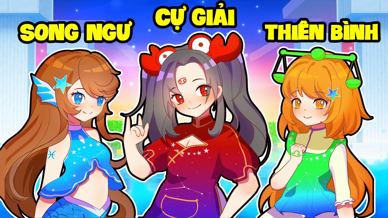 SAMMY CÙNG HỘI CHỊ EM TRỞ THÀNH 12 CUNG HOÀNG ĐẠO TRONG MINECRAFT