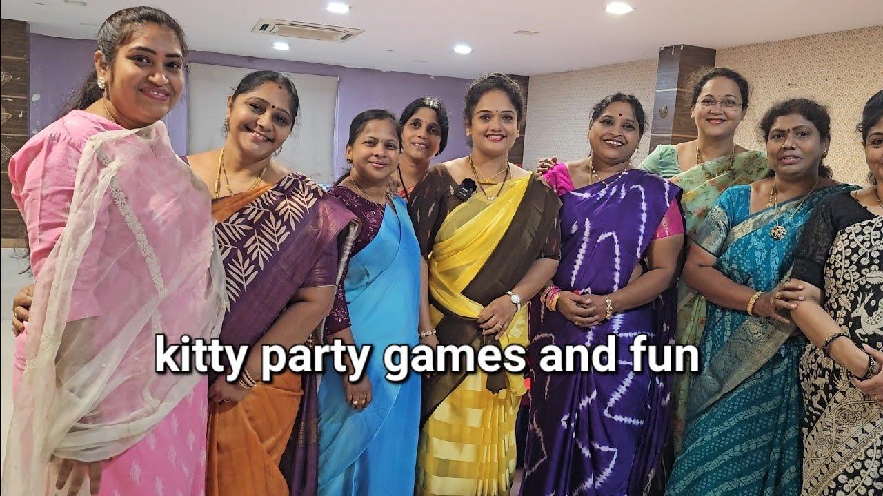 kitty  party|games| fun |vlog