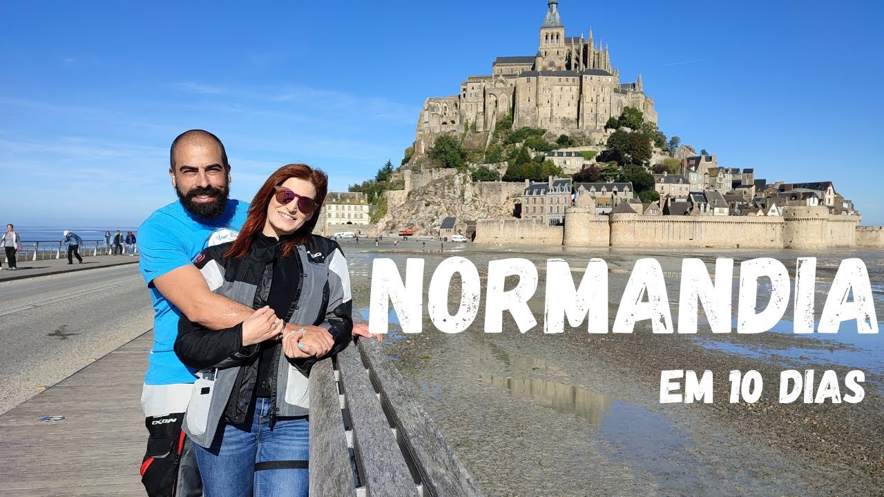 🇫🇷De Lisboa à Normandia de mota em 10 dias - Aventura, Avarias nas motas, Paisagens e muito mais 😱!