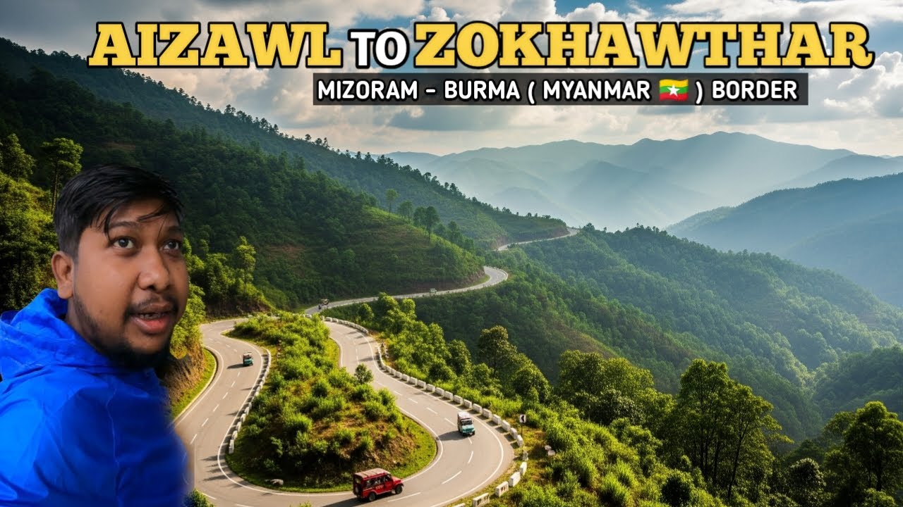 Aizwal To Zokhawthar | Mizoram Mayanmar Border Solo Ride | Places To Visit In Mizoram 