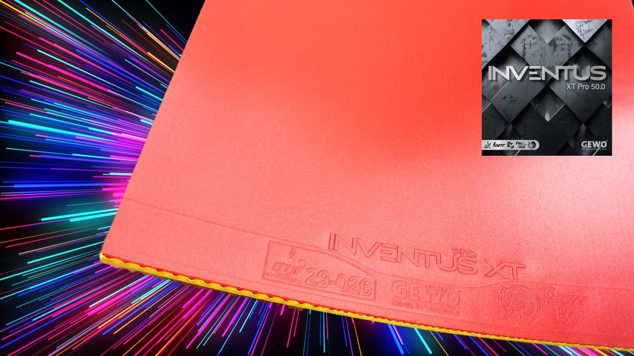 Представлен INVENTUS XT PRO50. Улучшите свою игру с GEWO [Настольный теннис]