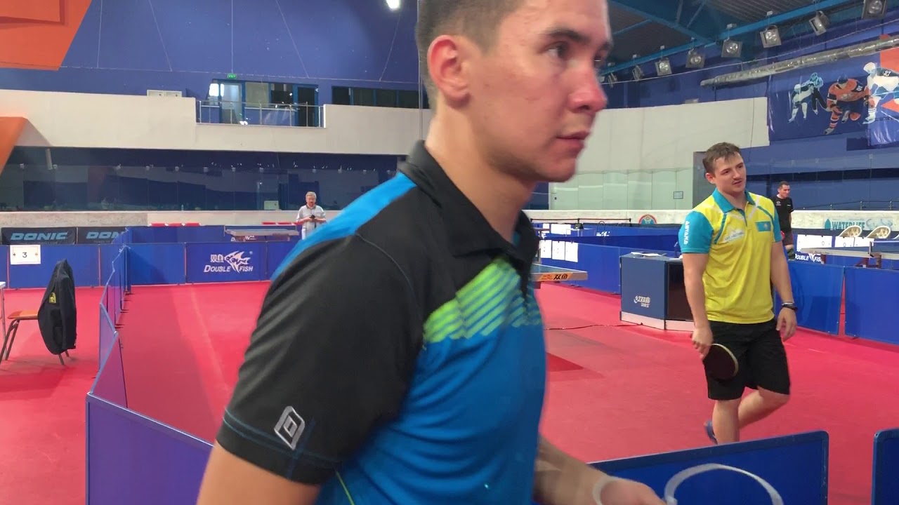 Д. Жолудев — А. Герасименко | Лига настольного тенниса РК 2019 — II этап,  5 тур