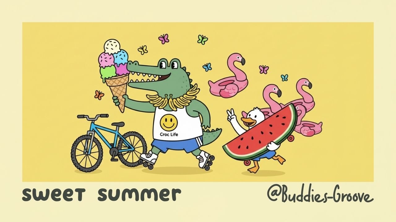 A Sweet Summer Day 🍦Chill & Happy Indie Pop