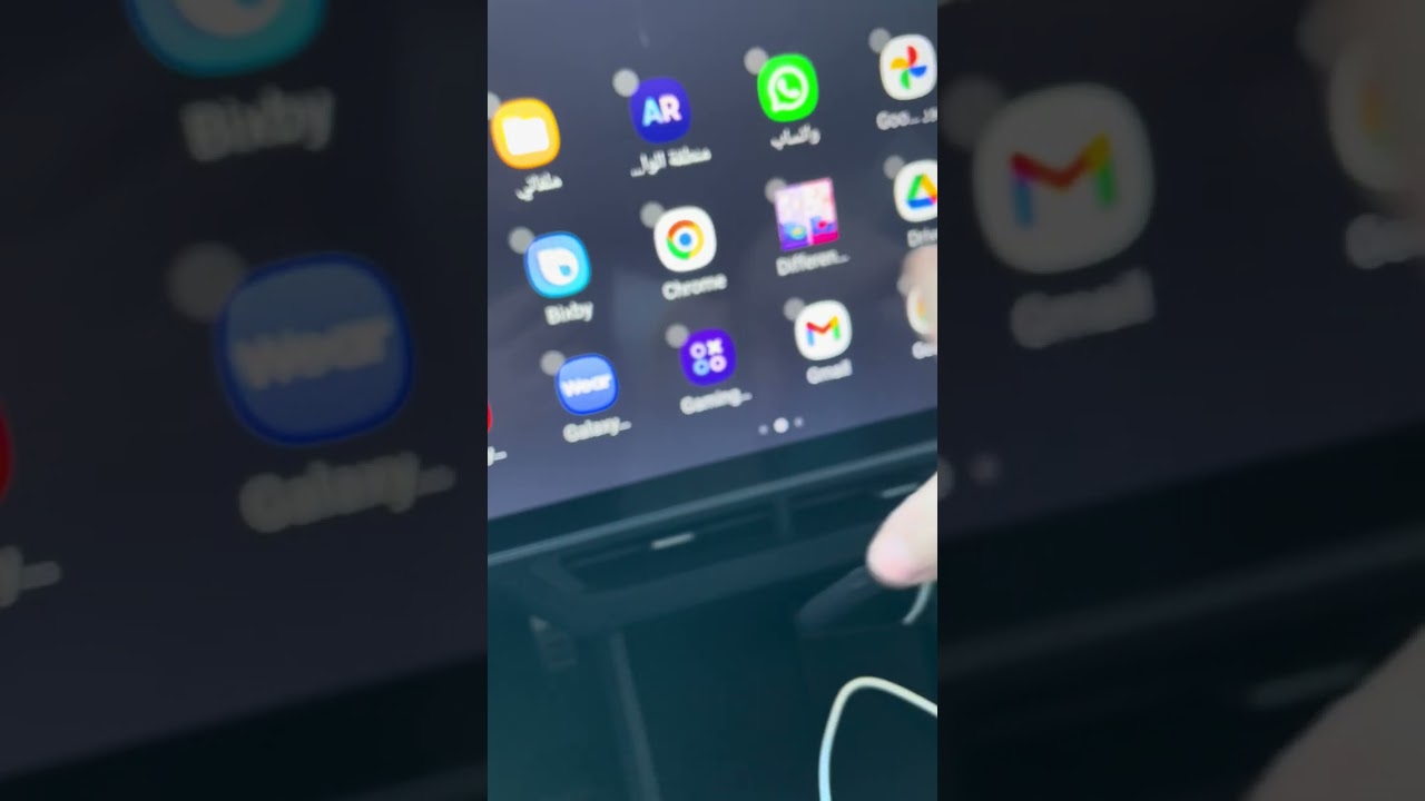 طريقة ربط هاتف سامسونك على شاشة جيتور داشينك 2024
