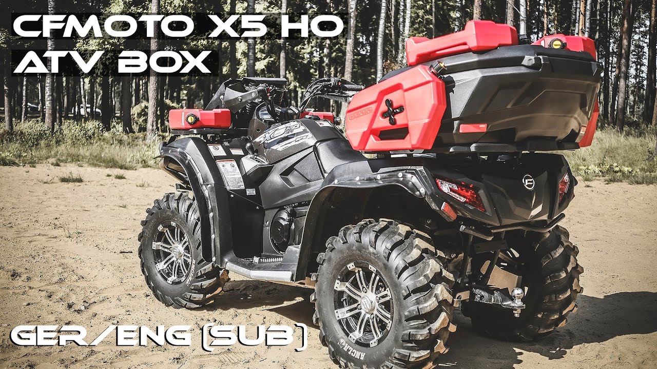 ATV BOX FOR CFMOTO CFORCE 550 / X5 (GERMAN/ENG SUB)
