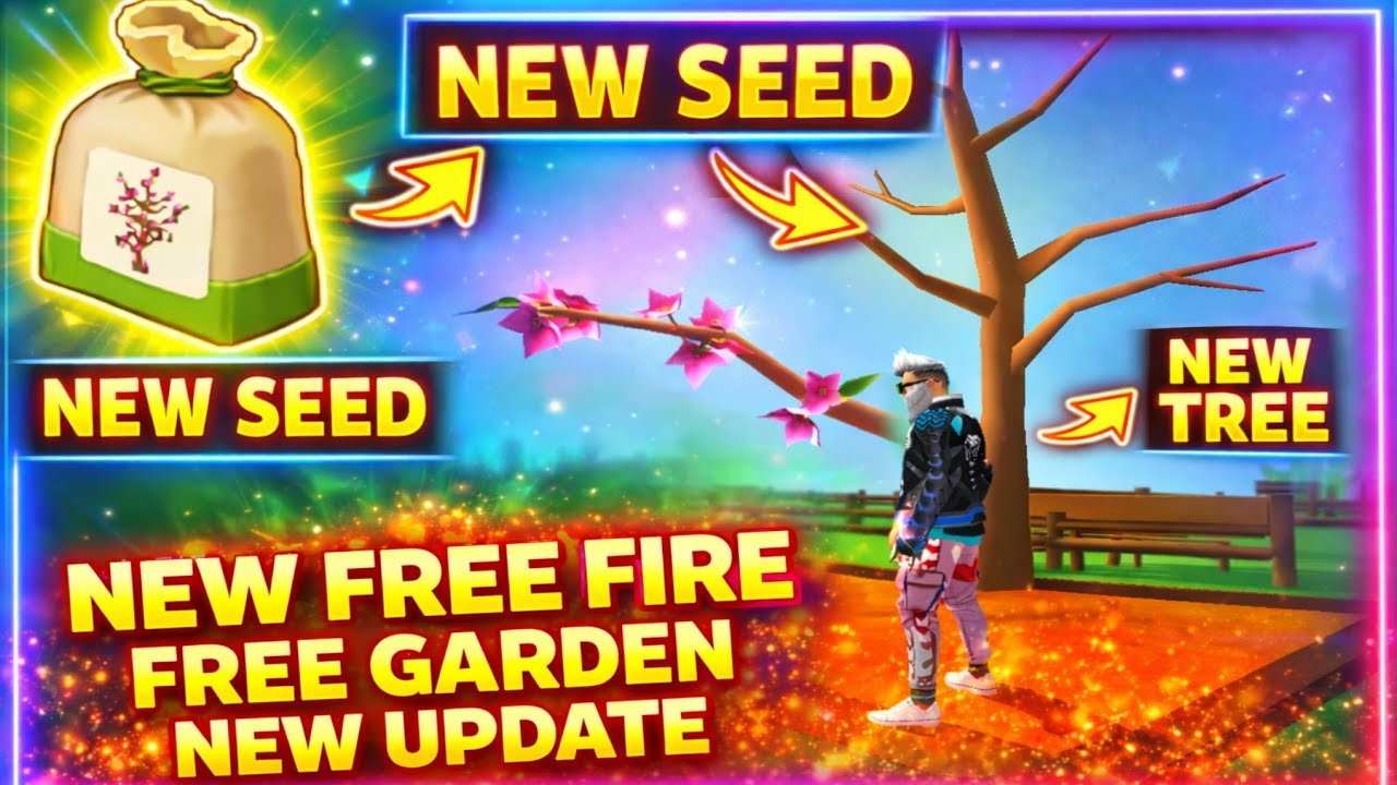 Free Fire Free Garden New Update 5.4 | New Tree Review 🌳 | Free Garden Latest Update 2026