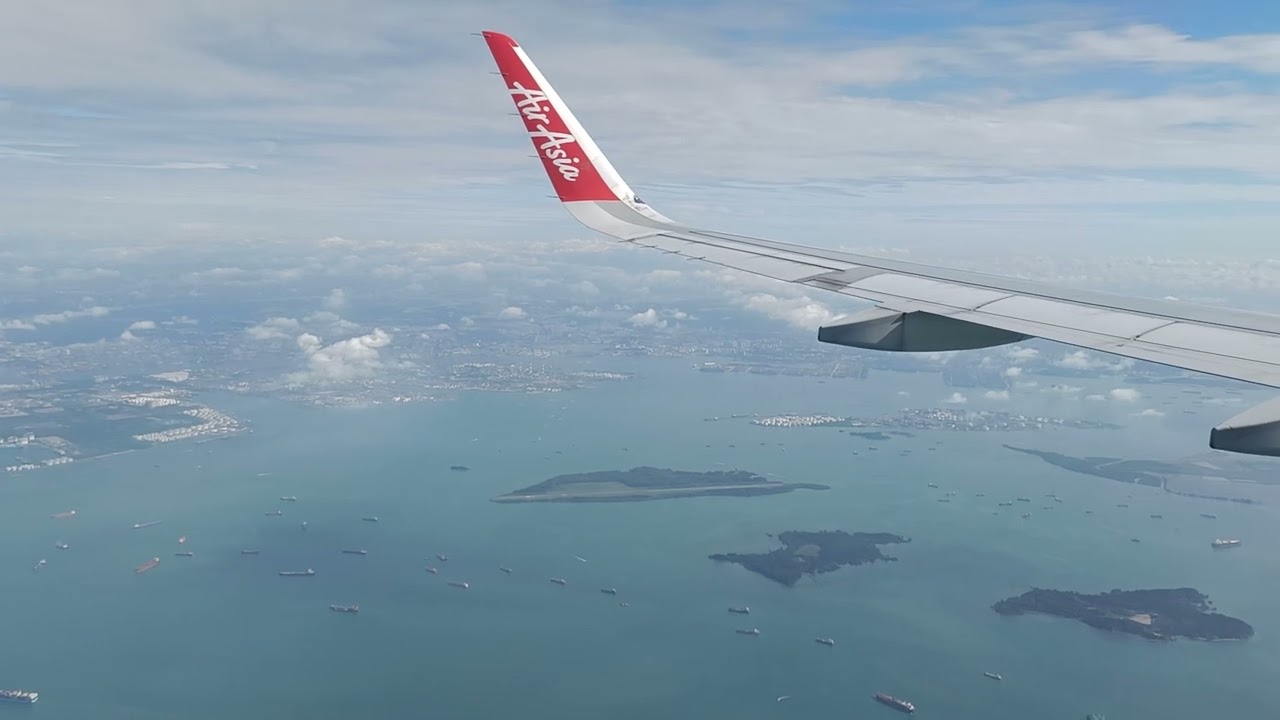 Flight from Langkawi (Malaysia) to Singapore