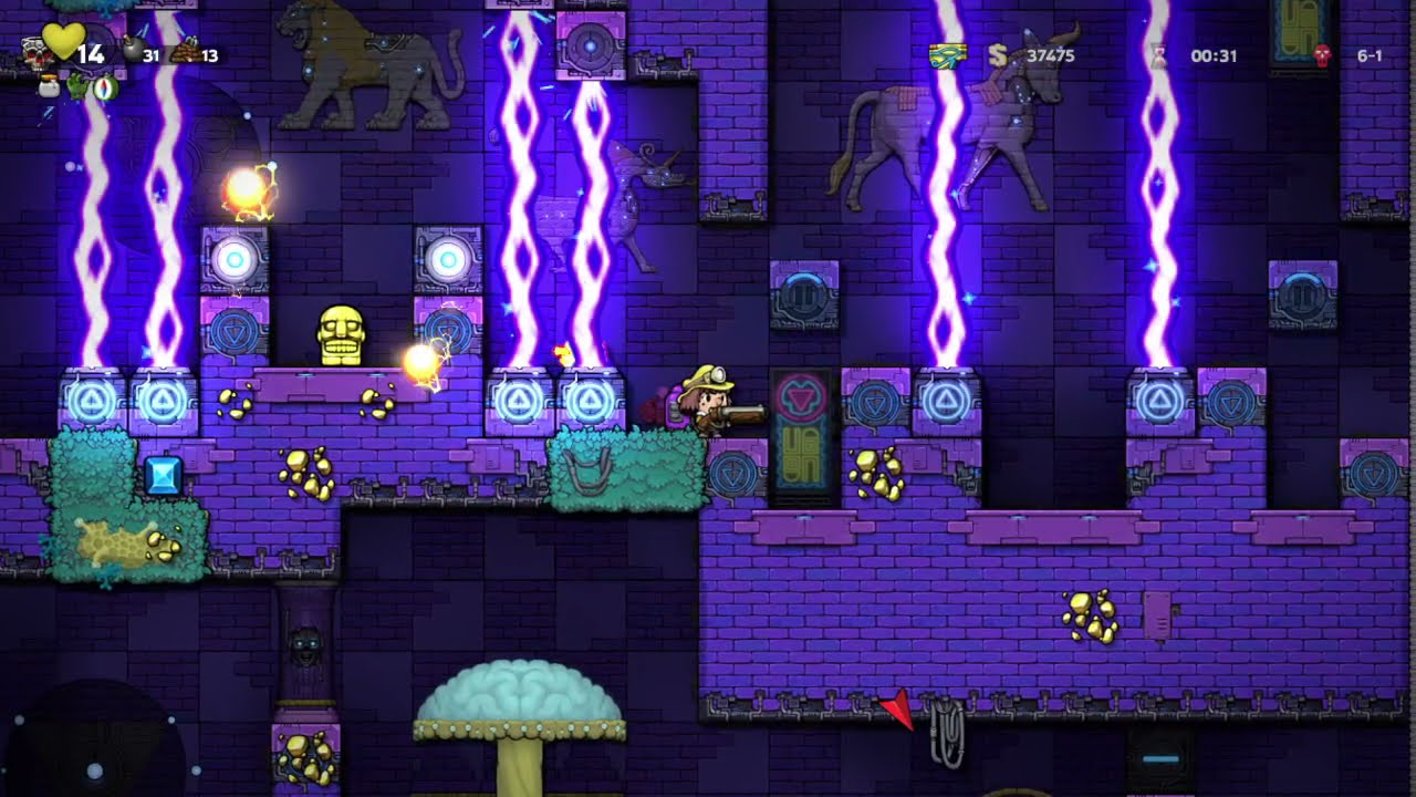 Spelunky 2 Daily Challenge 07/04/2021 cleared in 17:18.616 1st place