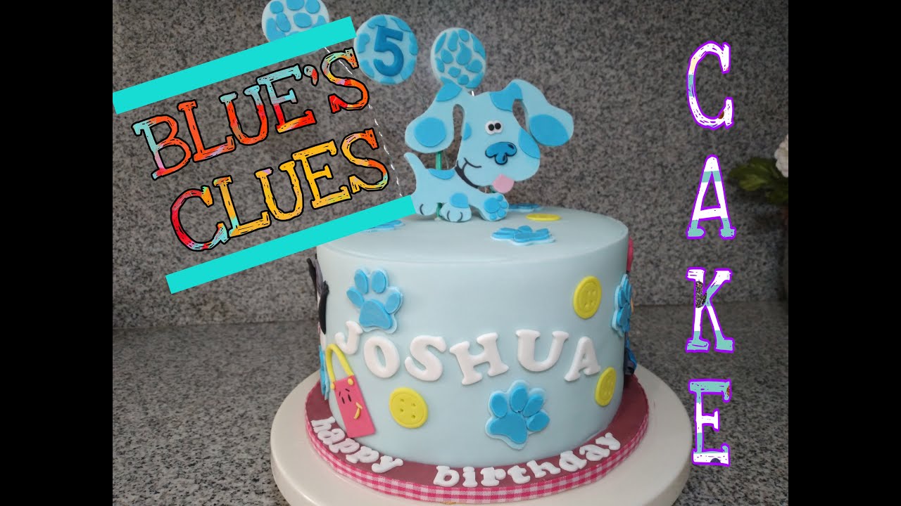 How to make - Blue's Clues Cake (Birthday Cake)