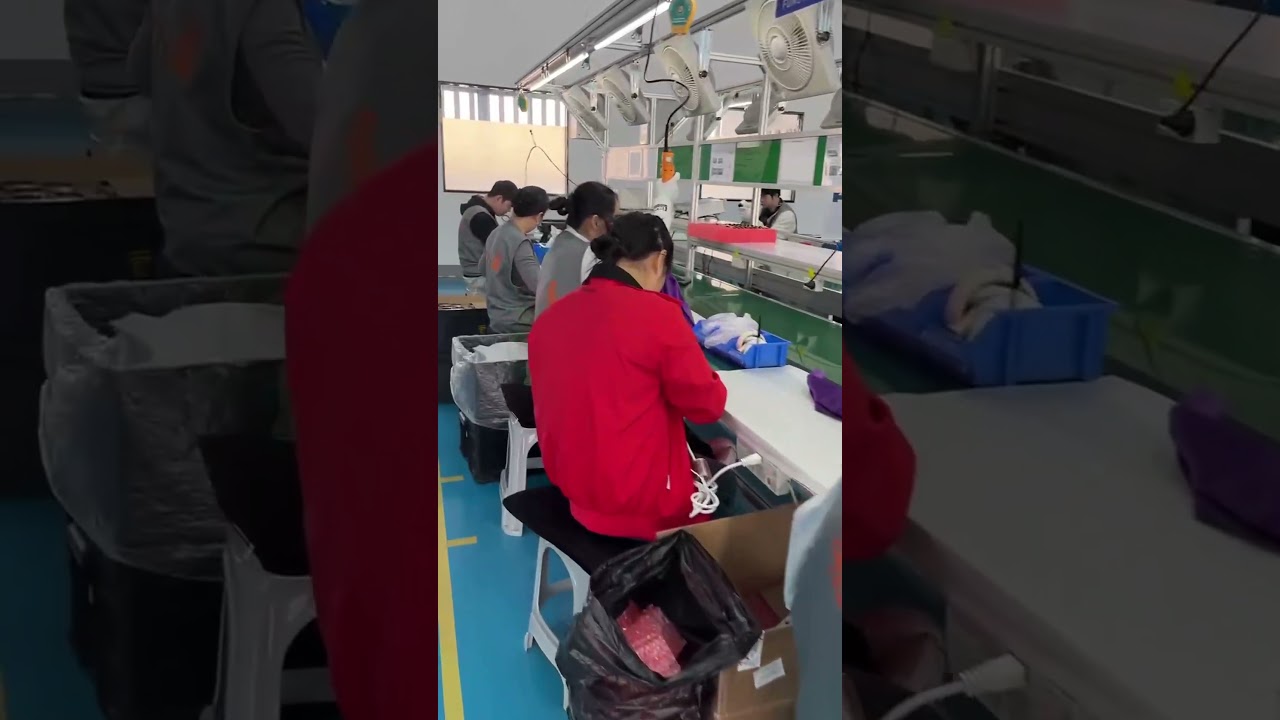 High-Speed Hair Dryer Factory Finished Products Inspection & Showcase Video 