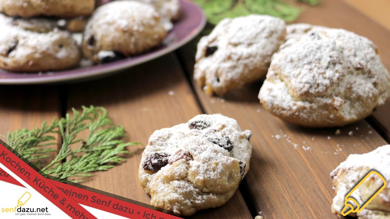 Stollenkonfekt Rezept - einfache und saftige Mini-Stollen / Christstollen-Konfekt