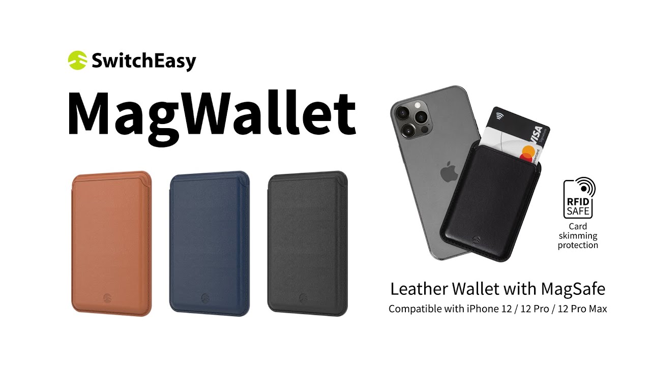 MagWallet Leather Wallet with MagSafe for iPhone 12 Series | SwitchEasy |