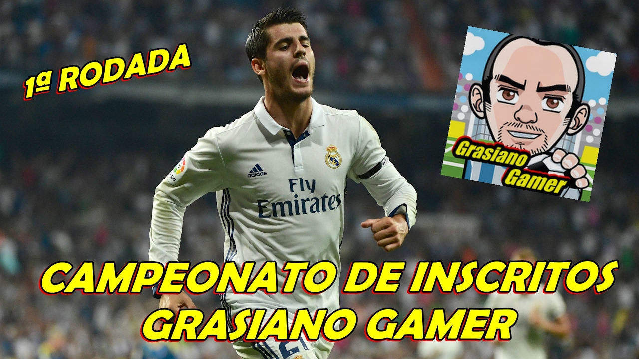 CAMPEONATO DE INSCRITOS CANAL GRASIANO GAMER - 1&ordf; RODADA - PesVicioBr x Caarlossp