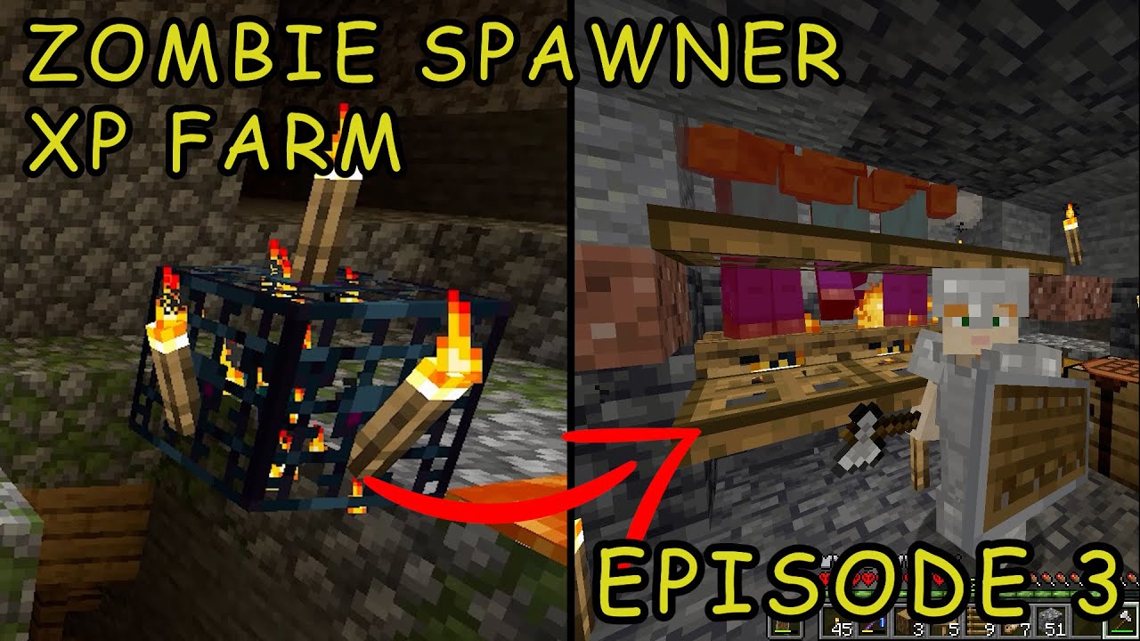 MOB Spawner Farm! - Minecraft Hardcore Let's Play | Episode 3