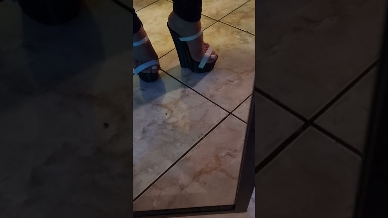 3D Printed Extreme Heel mules