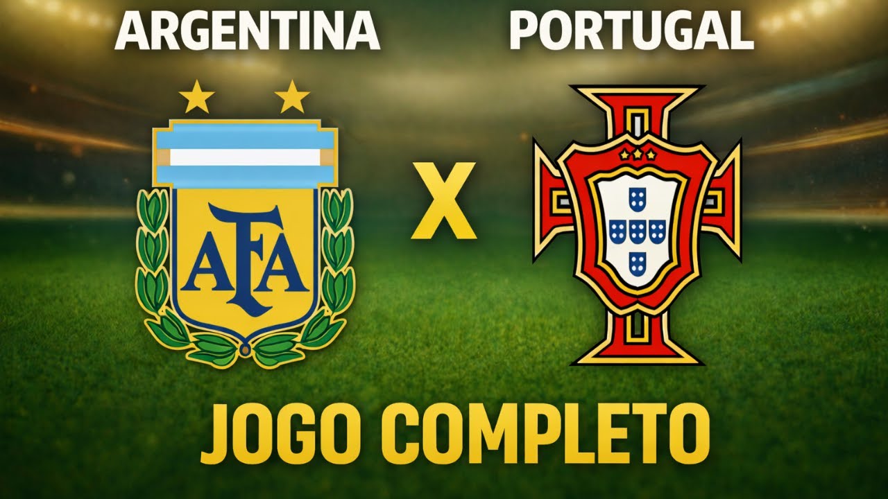 Argentina x Portugal | Jogo Completo | FIFA
